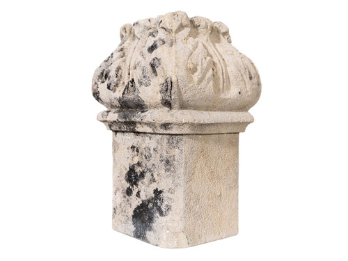 ANTIQUE FRENCH STONE ORNAMENT II