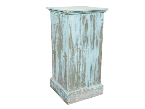 ANTIQUE PAINTED PEDESTAL III