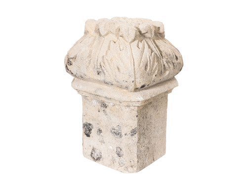 ANTIQUE FRENCH STONE ORNAMENT III