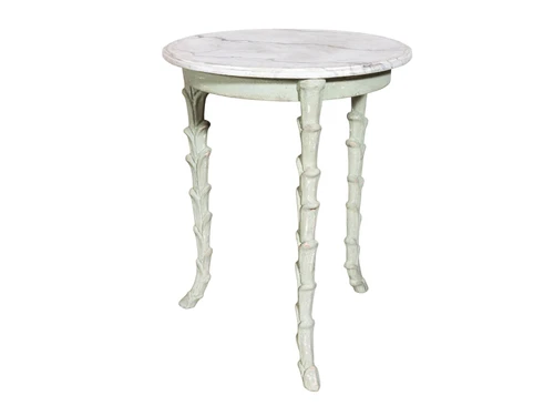 ANTIQUE FAUX MARBLE TABLE