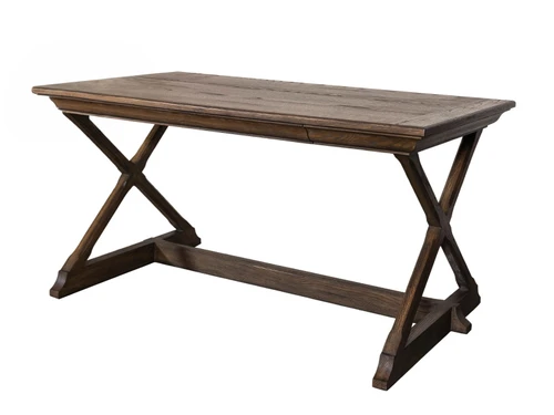SETH WRITING DESK RUSTIC BROWN