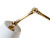 GRAVES TASK LAMP BRASS