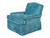OXFORD SWIVEL CHAIR EDDINGTON TURQUOISE