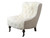 DERIAN TUFTED SHEARLING CHAIR IVORY