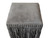HALLIE SUEDE STOOL SLATE