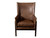 GARRISON LEATHER CHAIR TOFFEE
