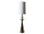 LAKMOS FLOOR LAMP SILVER LEAF (DF)