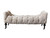 DERIAN TUFTED SHEARLING BENCH