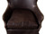 VIDAR WING CHAIR LEATHER SACKETT WOOD