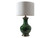 LILOU GREEN TABLE LAMP