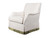 NORA SKIRTED SWIVEL CHAIR TAN NORA SKIRTED SWIVEL CHAIR TAN