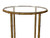 BRASS BAMBOO SPOT TABLE
