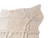 IVORY NATURAL COWHIDE 81.5" X 79.5"