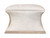 YVETTE HAIR-ON-HIDE OTTOMAN NATURAL