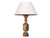 ANTIQUE OAK TABLE LAMP II