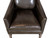 MANHATTAN LEATHER CHAIR PEWTER