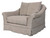 CAMILLE GRAND SLIPCOVERED CLUB CHAIR FLAX CAMILLE GRAND SLIPCOVERED CLUB CHAIR FLAX