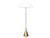 ZEALOUS GRAND FLOOR LAMP BRASS