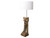 ANTIQUE CARVED FLOOR LAMP