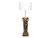 ANTIQUE CARVED FLOOR LAMP