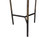 TITO SIDE TABLE BLACKENED IRON