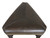 MARTIN LEATHER DINIGN STOOL PEWTER