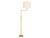 GREER BRIDGE FLOOR LAMP BRASS