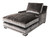 PHIFER CHAISE LOUNGE CHAIR COFFEE MOHAIR