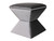 HAMILTON OUTDOOR OTTOMAN GRAPHITE