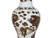 SWIMMING FISH TABLE LAMP BROWN