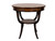 MORRIS ROUND SIDE TABLE WALNUT