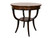 MORRIS ROUND SIDE TABLE WALNUT