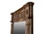 ANTIQUE GRAND SCALE PILASTER MIRROR