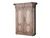 ANTIQUE BLEACHED OAK CABINET