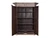 ANTIQUE BLEACHED OAK CABINET
