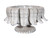 FLORA PLANTER LIGHT GRAY