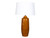 TOFFEE TABLE LAMP CIDER BROWN CERAMIC