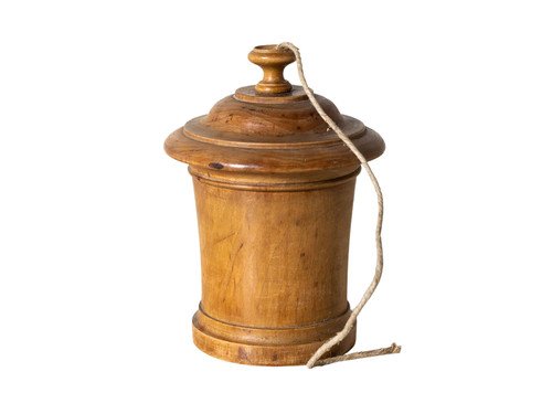 ANTIQUE LIDDED STRING BOX - REVIVAL HOME