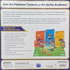 Back of the box of Pokémon TCG Battle Academy 2022 from Out of Town Games