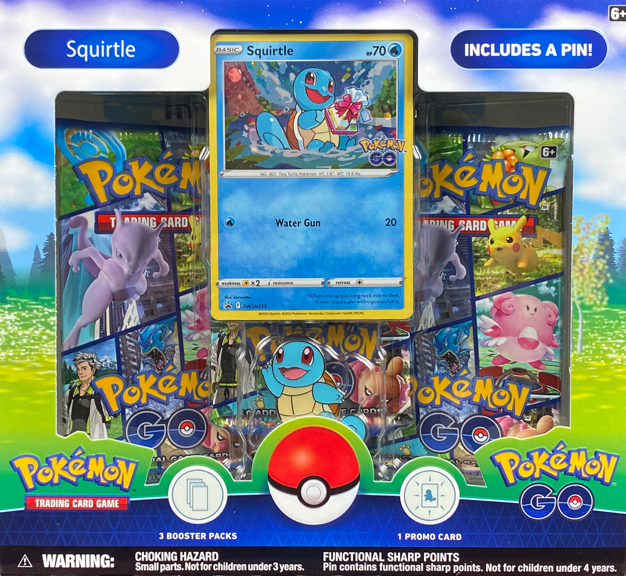 Buy Pokémon TCG: Pokemon GO Pin Collection Squirtle Box