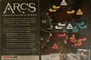 Arcs back of the box Boardgamist UK