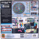 Back of the box of Shackleton Base A Journey to the Moon – buy now from Boardgamist