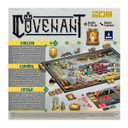 Back of the box of Covenant – buy now from Boardgamist.