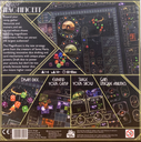 Back of the box of Magnificent. Buy the strategy board game from Out of Town Games