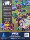 Back of the box of Vivid Memories. Buy this and other family board games from Out of Town Games