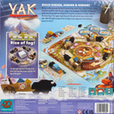 Yak back of the box, buy the board game from Out of Town Games