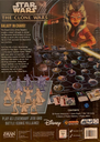 Star Wars The Clone Wars (Pandemic System) back of the box, buy the cooperative board game from Out of Town Games