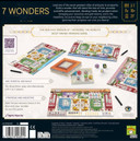 Back of the box of 7 Wonders Dice – buy now from Boardgamist.