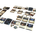 Set up for Arkham Horror: The Card Game Chapter 2 core set from Boardgamist