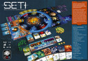 Back of the box of SETI: Search for Extraterrestrial Intelligence – buy now from Boardgamist.